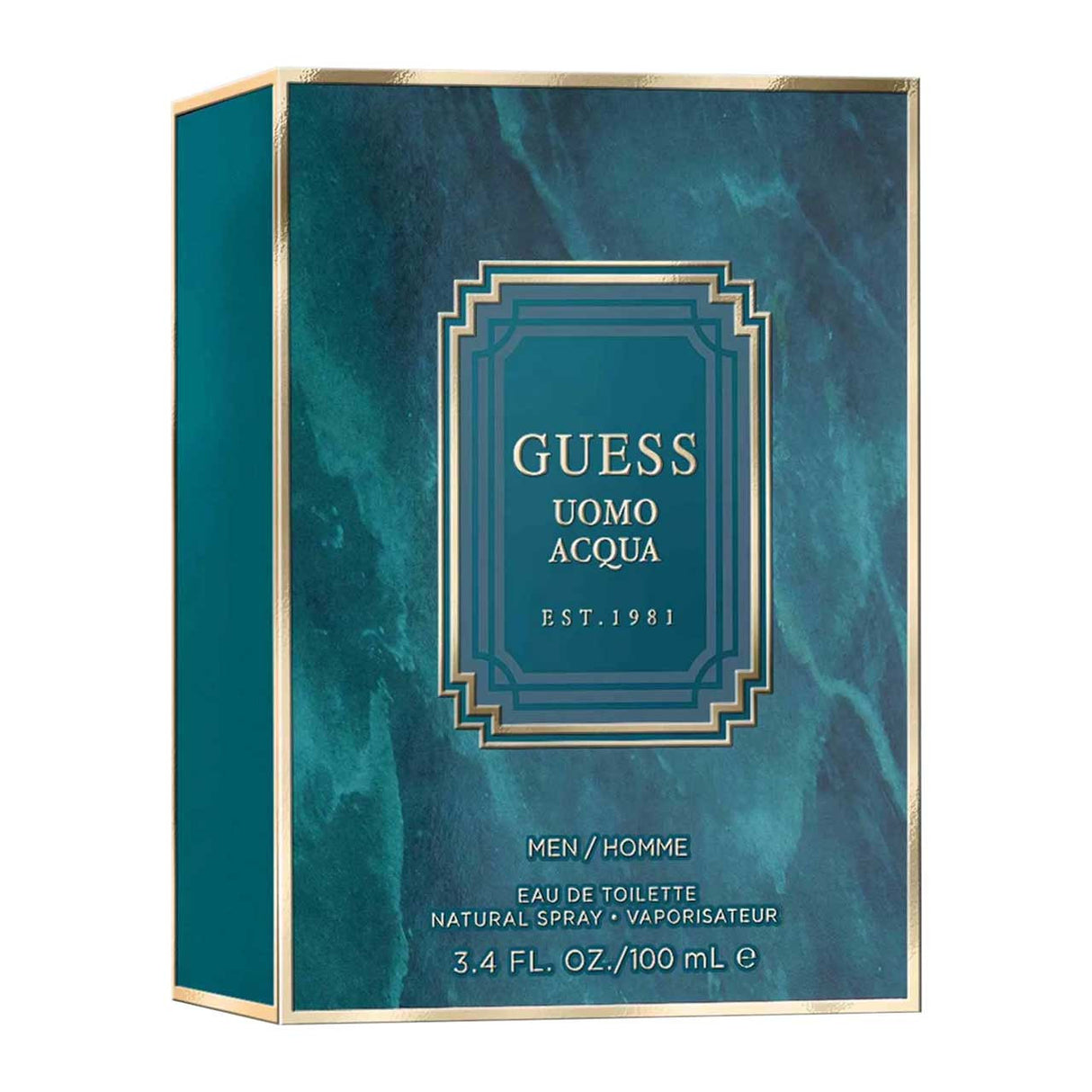 Guess Uomo Acqua 100ml Agua de Tocador