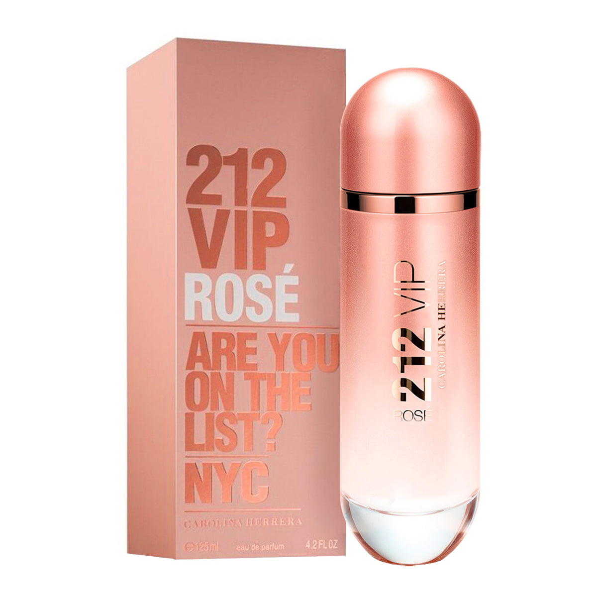 Carolina Herrera 212 Vip Rosé 125ml Agua de Perfume