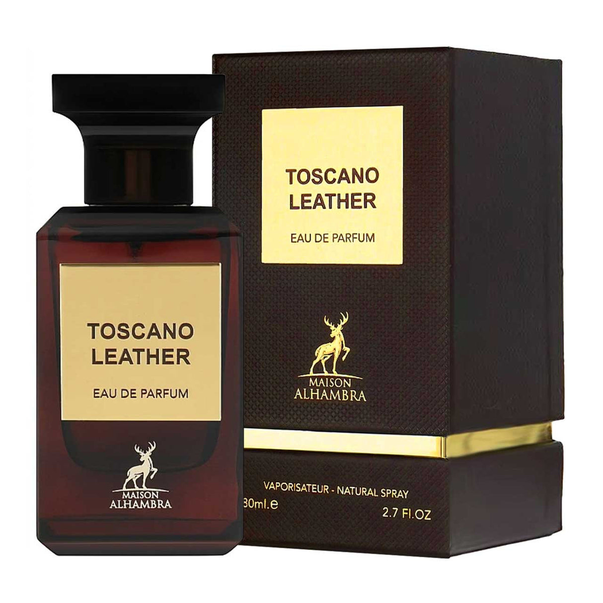 Maison Alhambra Toscano Leather 80ml Agua de Tocador